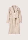 Cappotto Camillo in panno NERO BLACKBEIGE GREIGE Donna immagine n. 7