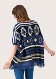 Poncho Mariam in maglia  Donna immagine n. 4