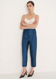 Peter elegant high-waisted trousers BLU LAGUNA Woman image number 2