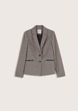 Monica houndstooth blazer NERO Woman image number 4