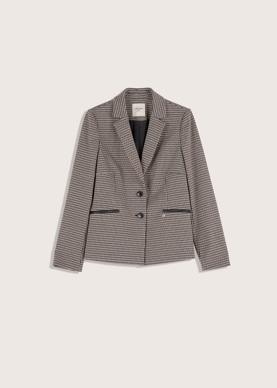 Monica houndstooth blazer, Woman  , image number 3