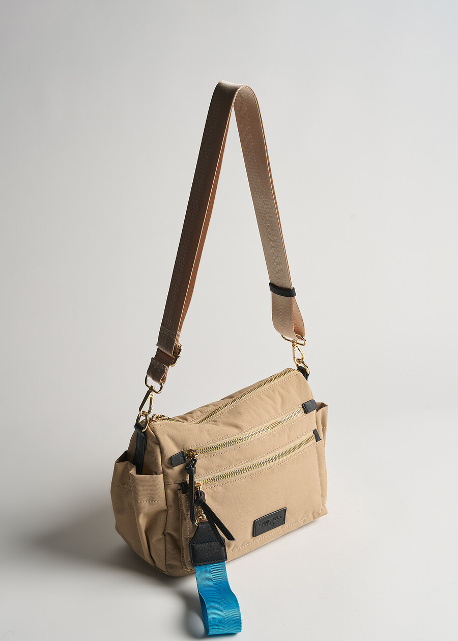 Bailey nylon and leather crossbody VEBLK Woman , image number 1