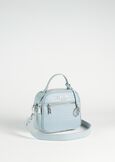 Bauletto Byl in ecopelle BIANCO WHITEBLU CELESTENERO BLACK Donna immagine n. 1
