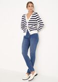 Kellyja jeggins elasticizzati BIANCO WHITEDENIM DARK DENIM Donna immagine n. 1