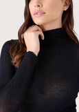 Maglia Stacey in viscosa NERO BLACKBEIGE LATTEBLU LAGUNAVIOLA IRISMARRONE TIERRAVERDE AVOCADO Donna immagine n. 3