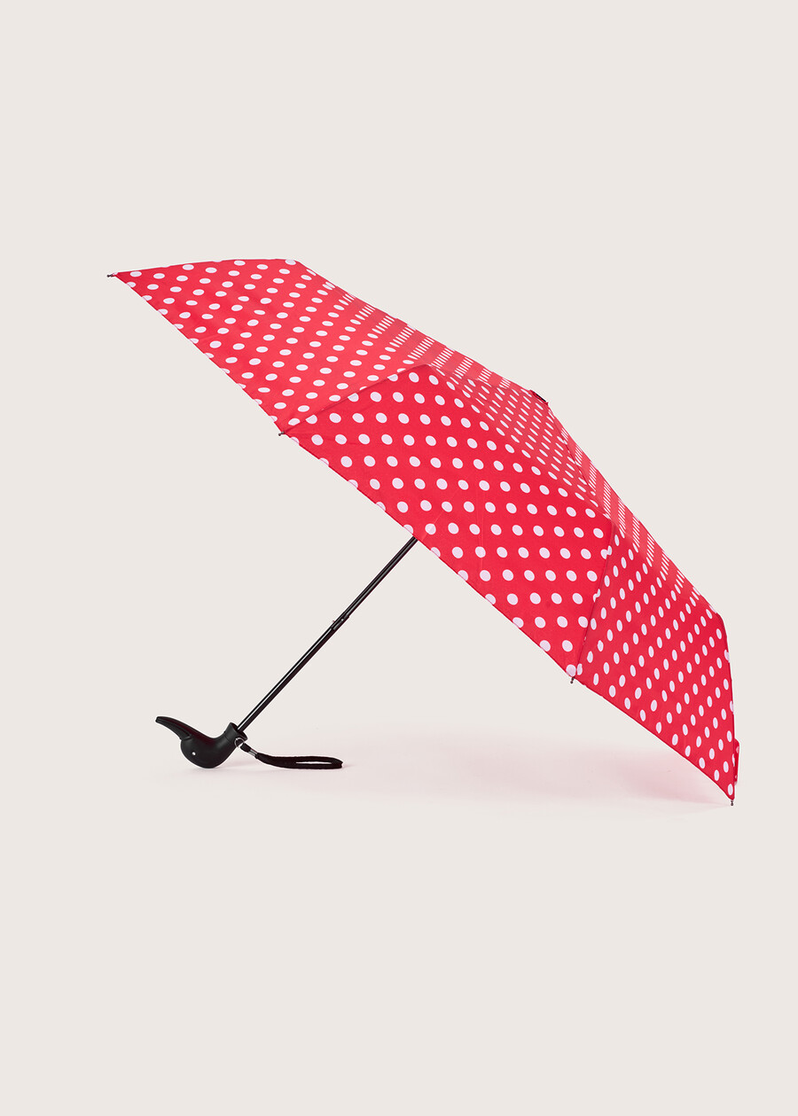 Umbrella with duck handle ROSSO TULIPANOBLUE OLTREMARE  Woman , image number 2