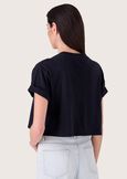 Save 100% cotton blouse NERO Woman image number 3