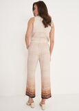Peter Printed Viscose Trousers BEIGE LIGHT BEIGE Woman image number 4