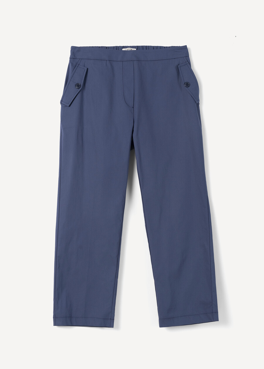 Pinocchietto Peddy In Cotone BLU AVION Donna , immagine n. 5