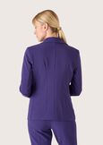 Vittoria technical fabric blazer VIOLA ORCHIDEA Woman image number 4