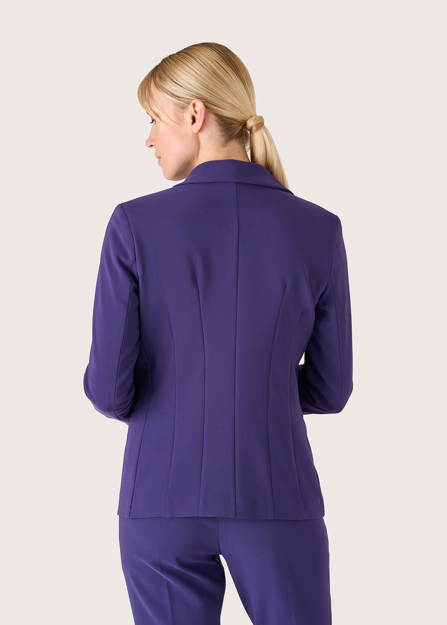 Vittoria technical fabric blazer VIOLA ORCHIDEA Woman , image number 4