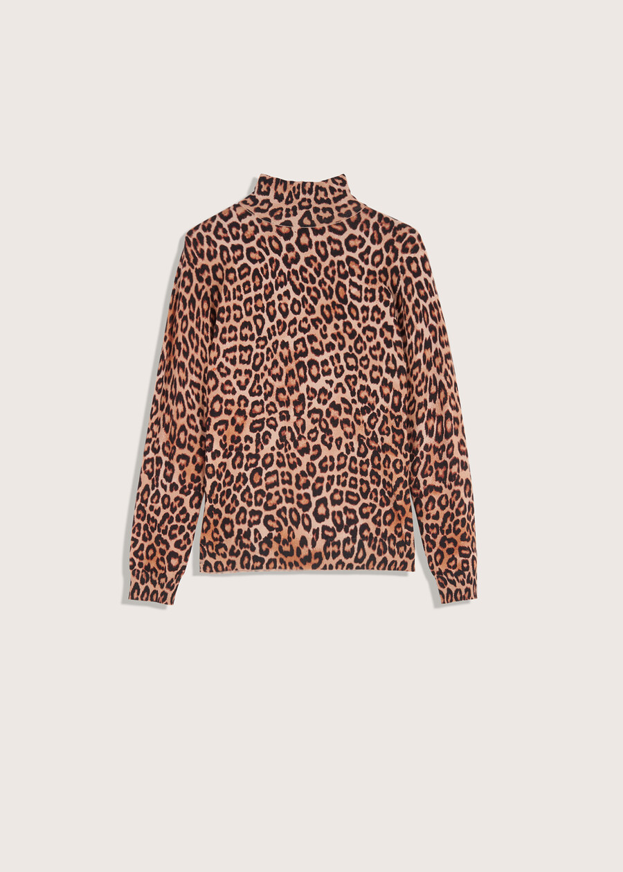 Maglia Marian con stampa animalier ROSA ROMANTICO Donna , immagine n. 4