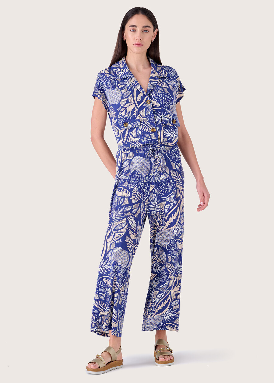 Pantaloni Piera in jersey BLU Donna , immagine n. 1
