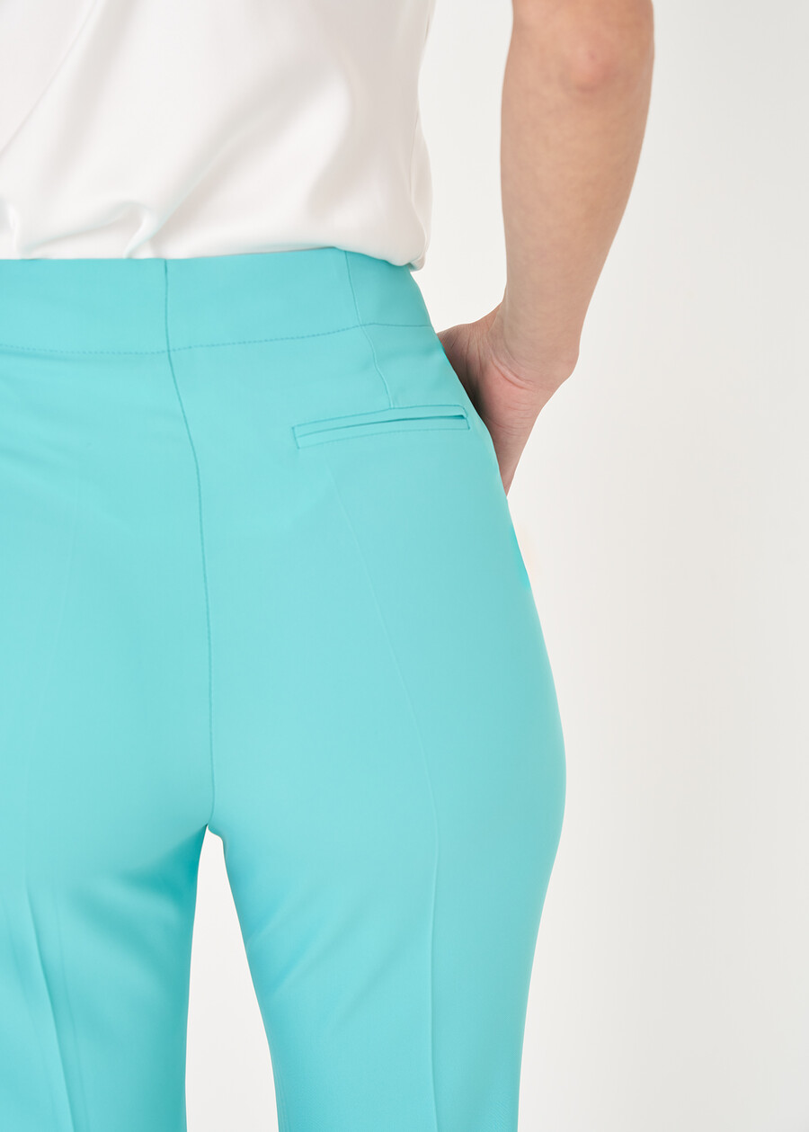 Pantalone Alice in cady BLUE TURCHESE Donna , immagine n. 5