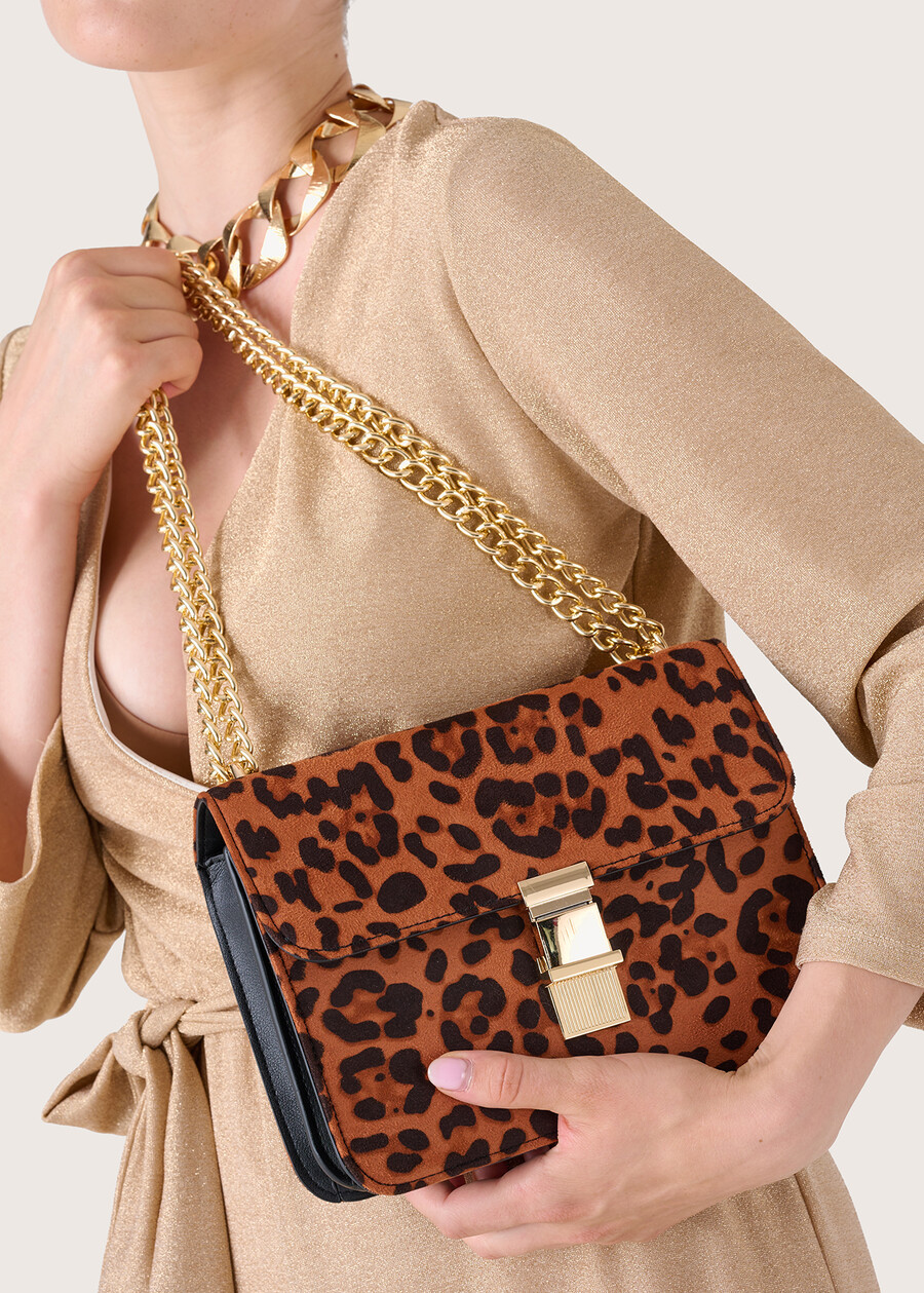 Bryn eco-suede clutch bag  Woman , image number 1