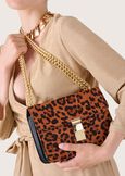 Bryn eco-suede clutch bag  Woman image number 1