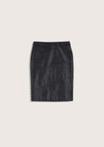 Giselle eco-leather skirt image number 4