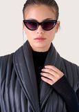 Cat-eye sunglasses NERO BLACKVERDE HAVANA Woman image number 1