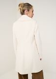 Cappotto monopetto Chris in panno diagonale BEIGE LATTE Donna immagine n. 3