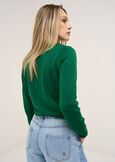 Maglia Meg in filo a scollo a V VERDE GARDEN Donna immagine n. 4