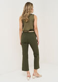 Pantaloni Jacqueline flare VERDEBLU Donna immagine n. 4
