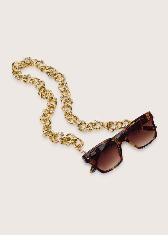 Caladio glasses chain GOLD Woman null