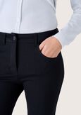 Pantalone Kate in punto Milano NERO BLACKBLUE OLTREMARE  Donna immagine n. 3