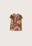 Stefy 100% cotton t-shirt MARRONE CACAO Woman image number 4