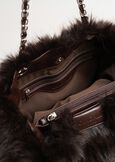 Friends Basya faux fur bag MARRONE CAFFE Woman image number 4