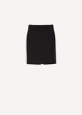 Gladys bi-stretch pencil skirt NERO BLACKBEIGE GESSOBLU Woman image number 7