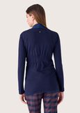 Cardigan Cerviana scollo sciallato BLU LAGUNA Donna immagine n. 3