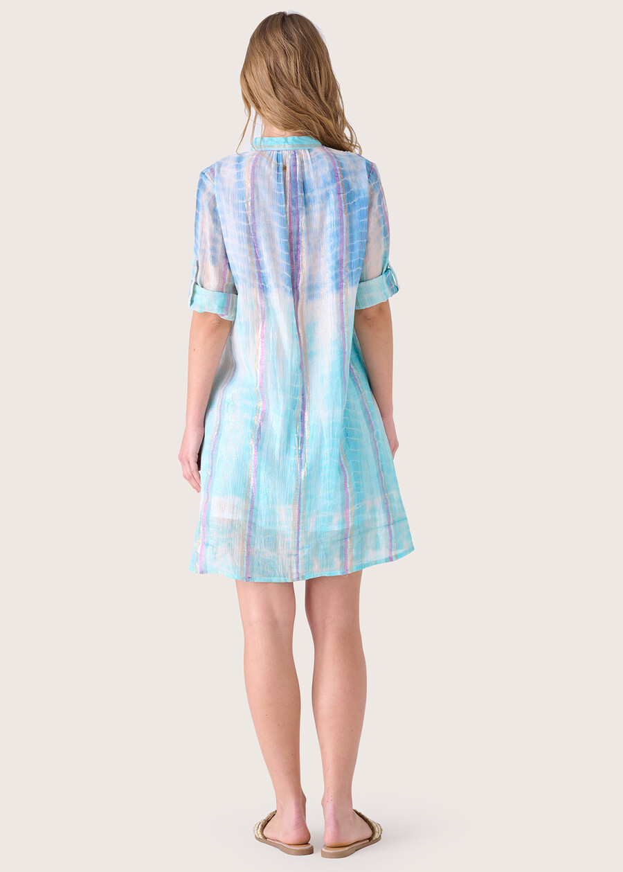 Kaftano Cloe in cotone BLU Donna , immagine n. 3