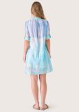 Kaftano Cloe in cotone BLU Donna immagine n. 3