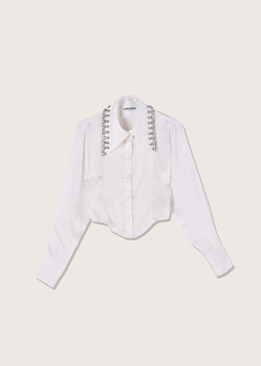 Carter short shirt BIANCO Woman , image number 4