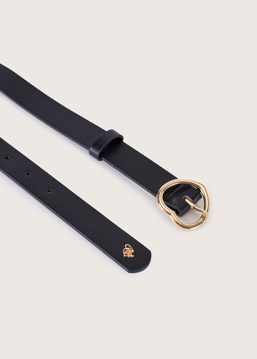 Cora eco-leather belt NERO BLACK Woman , image number 3