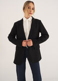Gaby wool single-breasted jacket NERO BLACK Woman image number 1
