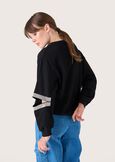 Maglia Salak 100% cotone NERO Donna immagine n. 4