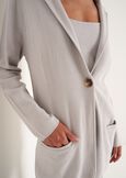 Cardigan giacca Cloe MARRONE CAFFEGRIGIO PERLA Donna immagine n. 2