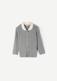 Maglia Crema in misto viscosa GRIGIO GREY Donna immagine n. 3