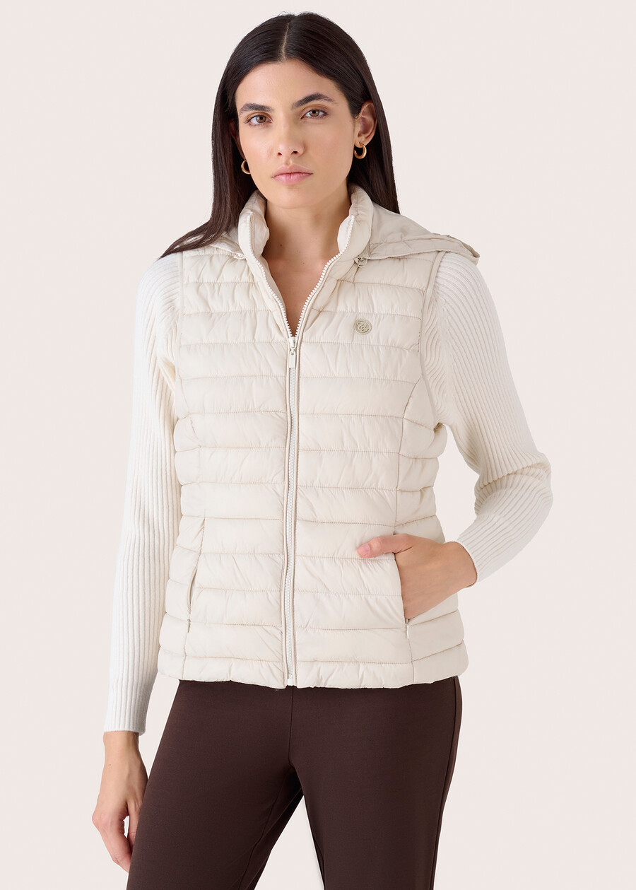 Smanicato Sparta con cappuccio GRIGIOBEIGE LATTE Donna , immagine n. 2