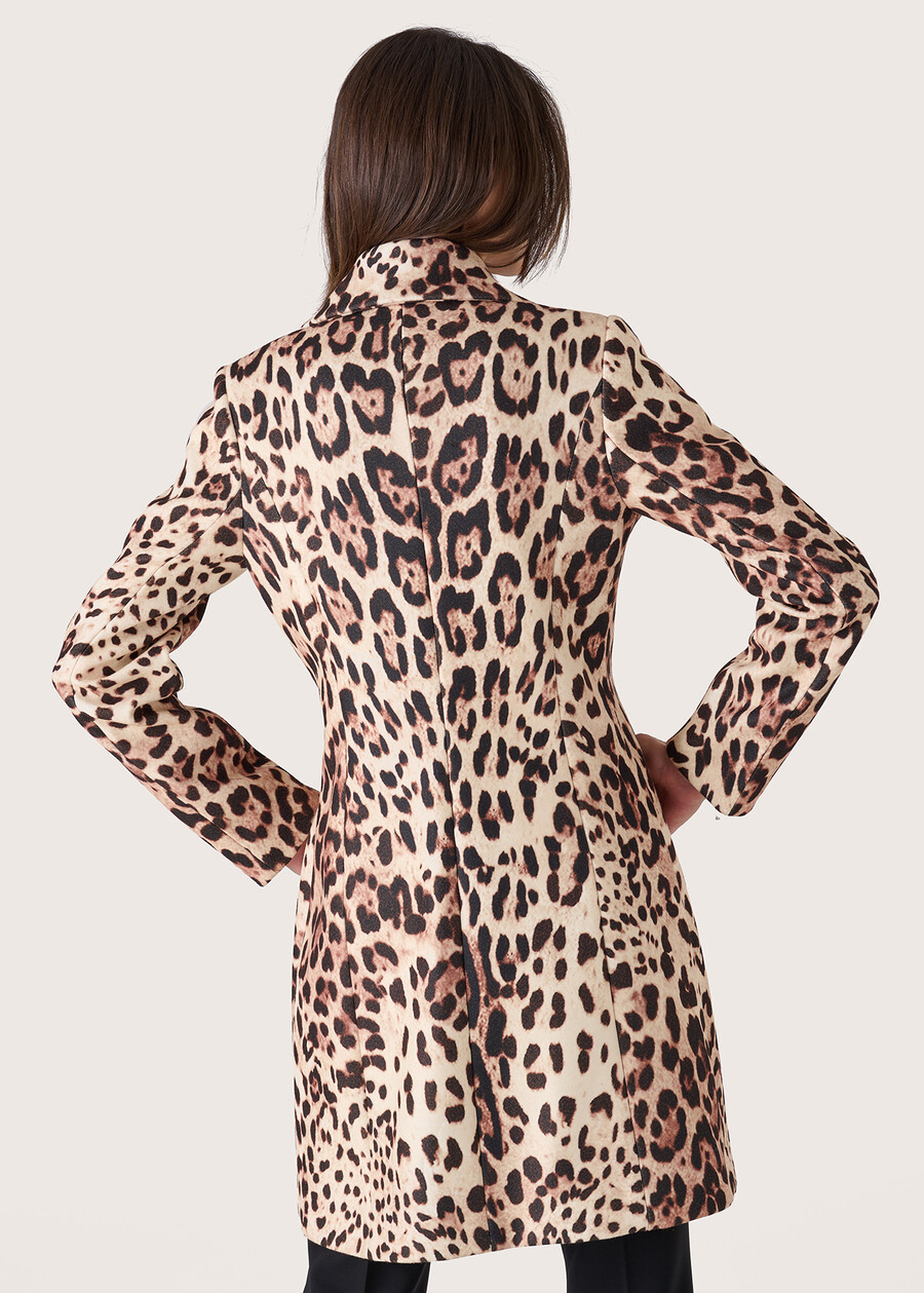 Kelly leopardier print coat, Woman  , image number 2