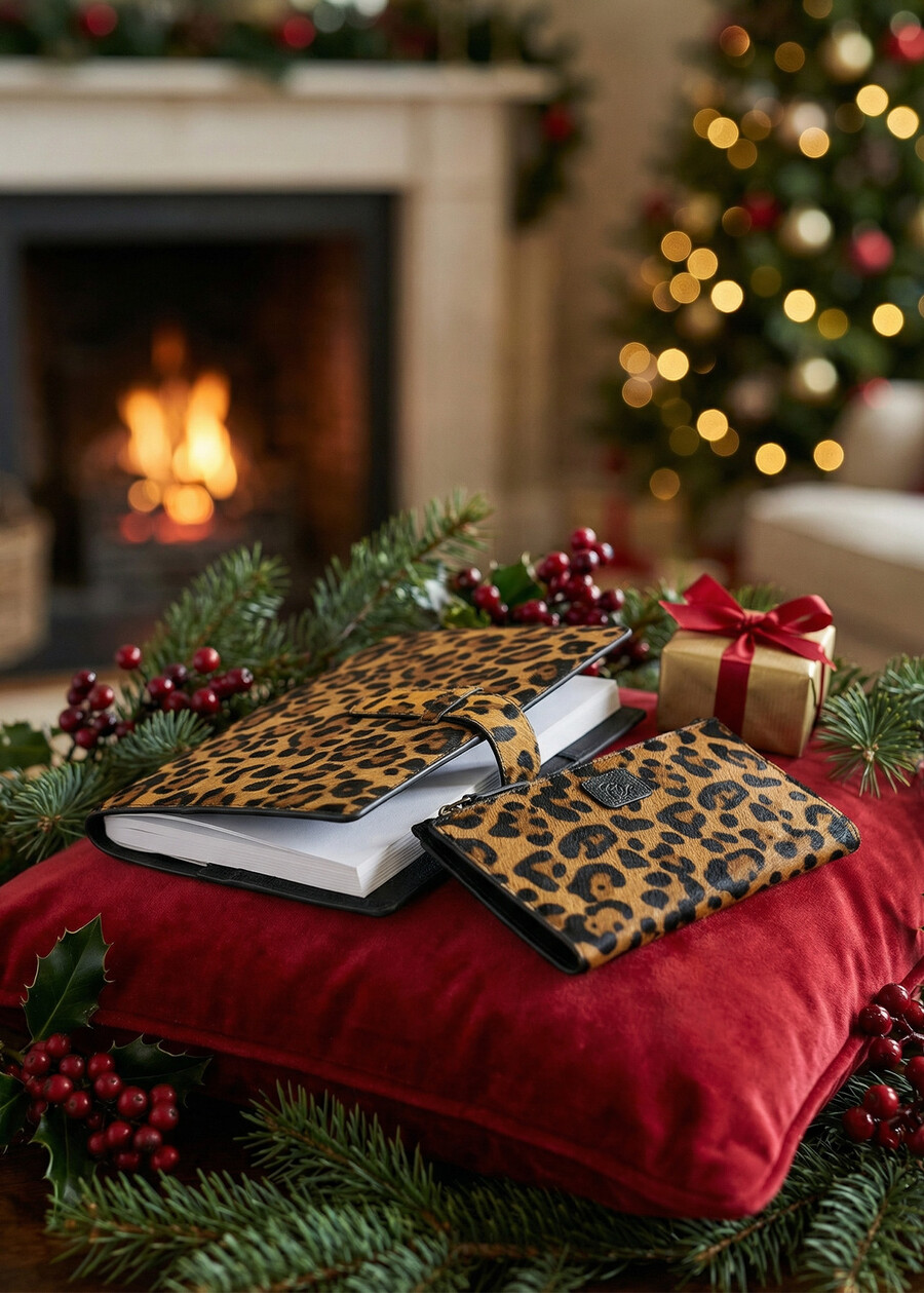 Gift Idea – Leopard-Print Planner e Animalier Pony NERO BLACK Woman , image number 1