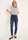 Kelly five-pocket jeggings GRIGIO GREYDENIM MEDIUM DENIM Woman image number 1