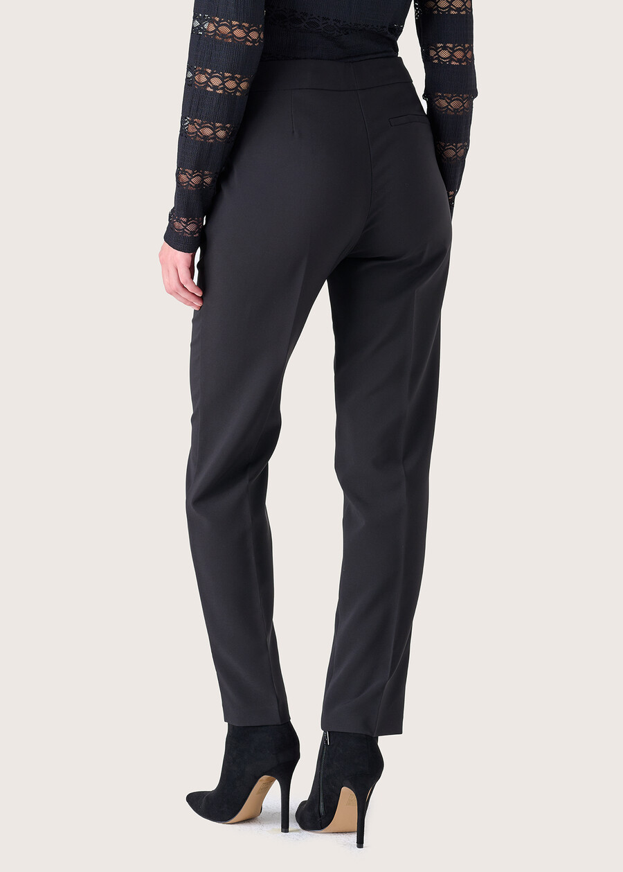 Alice technical fabric trousers NERO BLACK Woman , image number 4