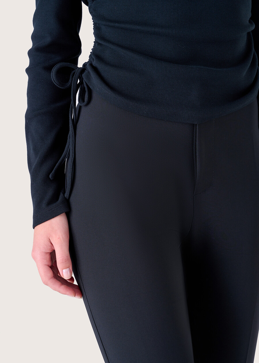 Pantalone Scarlett in tessuto tecnico NERO BLACK Donna , immagine n. 3