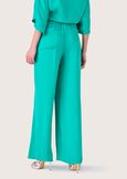 Pantalone Primo in viscosa BLU AQUAMARINE Donna immagine n. 4