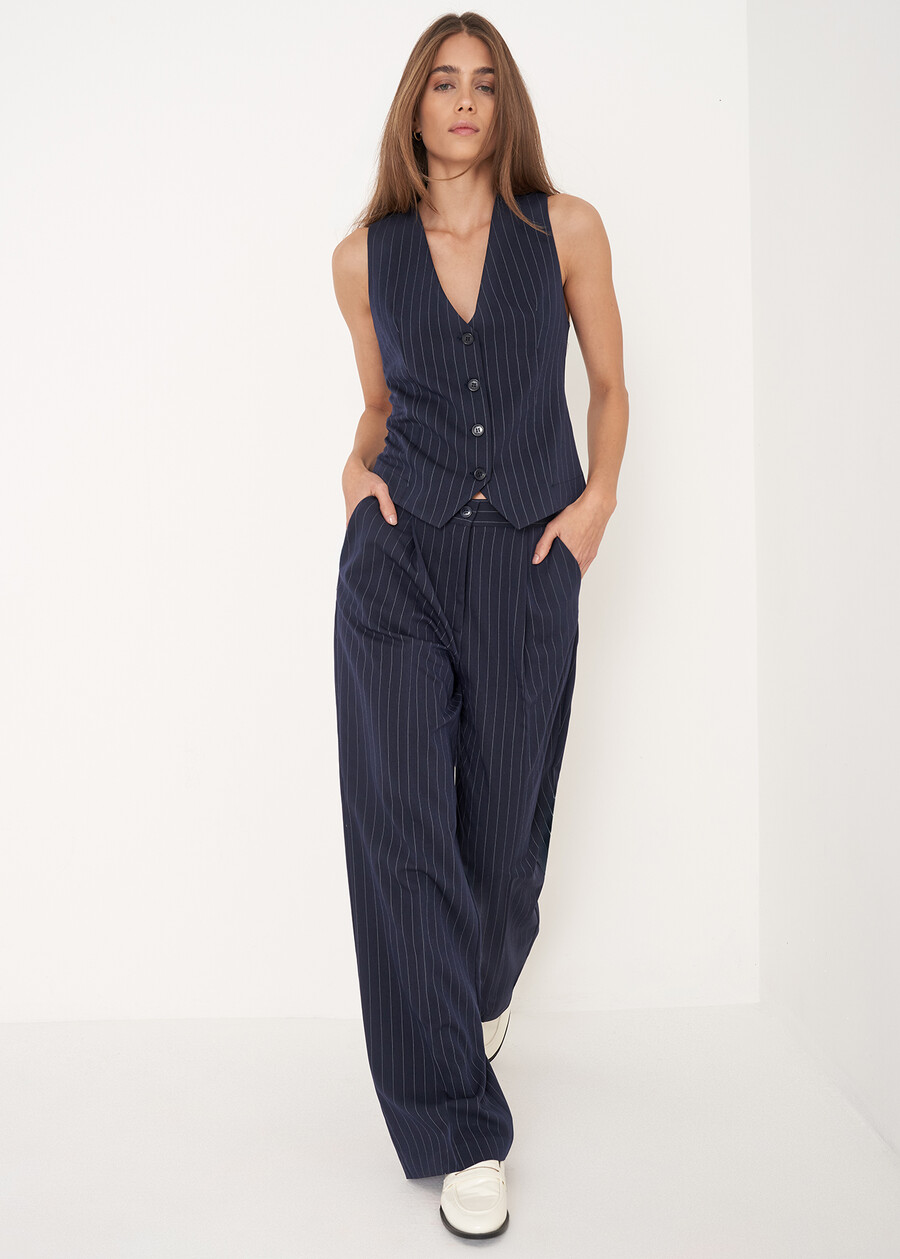 Gilet Tily in poliviscosa BLU Donna , immagine n. 3