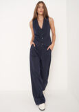 Gilet Tily in poliviscosa BLU Donna immagine n. 3