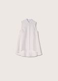 Teddy 100% linen top BIANCOVERDE PERA Woman image number 4