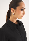 Cynthia taffeta shirt NERO BLACK Woman image number 2